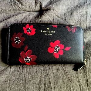 Floral Kate Spade wallet